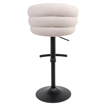 Richmond Interiors Barhocker Nikki biscotti swivel fire retardant Barhocker Richmond Interiors