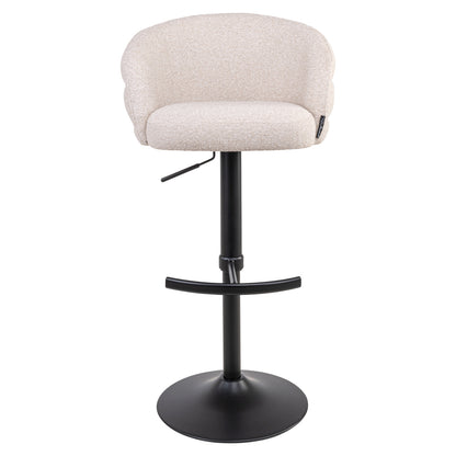 Richmond Interiors Barhocker Nikki biscotti swivel fire retardant Barhocker Richmond Interiors