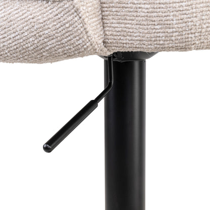 Richmond Interiors Barhocker Nikki biscotti swivel fire retardant Barhocker Richmond Interiors