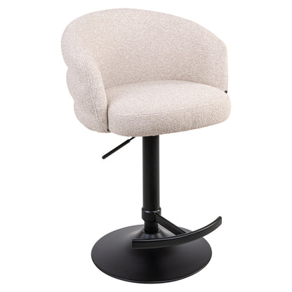 Richmond Interiors Barhocker Nikki biscotti swivel fire retardant Barhocker Richmond Interiors