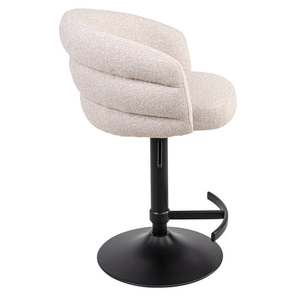 Richmond Interiors Barhocker Nikki biscotti swivel fire retardant Barhocker Richmond Interiors