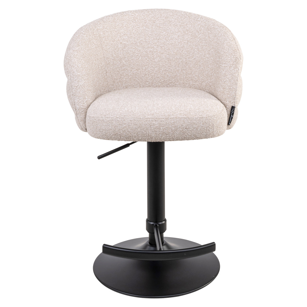 Richmond Interiors Barhocker Nikki biscotti swivel fire retardant Barhocker Richmond Interiors