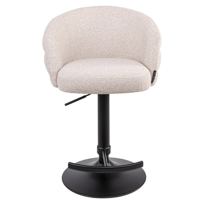 Richmond Interiors Barhocker Nikki biscotti swivel fire retardant Barhocker Richmond Interiors
