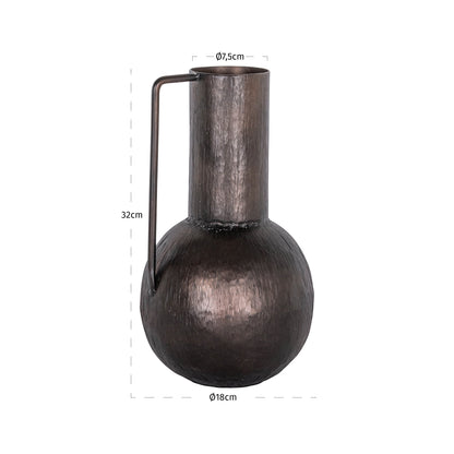 Richmond Interiors Vase Sema copper small