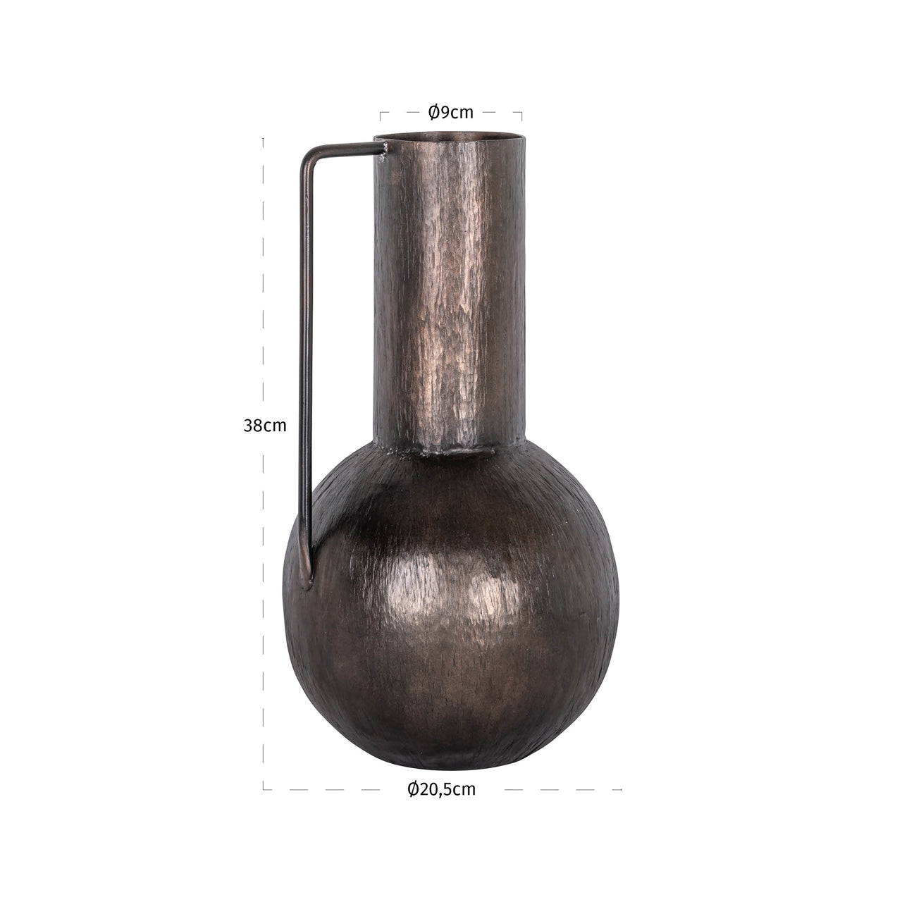 Richmond Interiors Vase Sema copper large