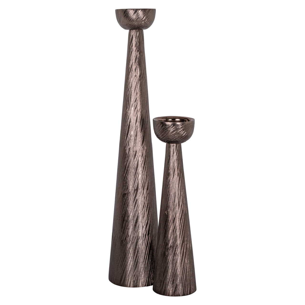 Richmond Interiors Kerzenhalter Saphira smoke large Kerzenhalter Richmond Interiors