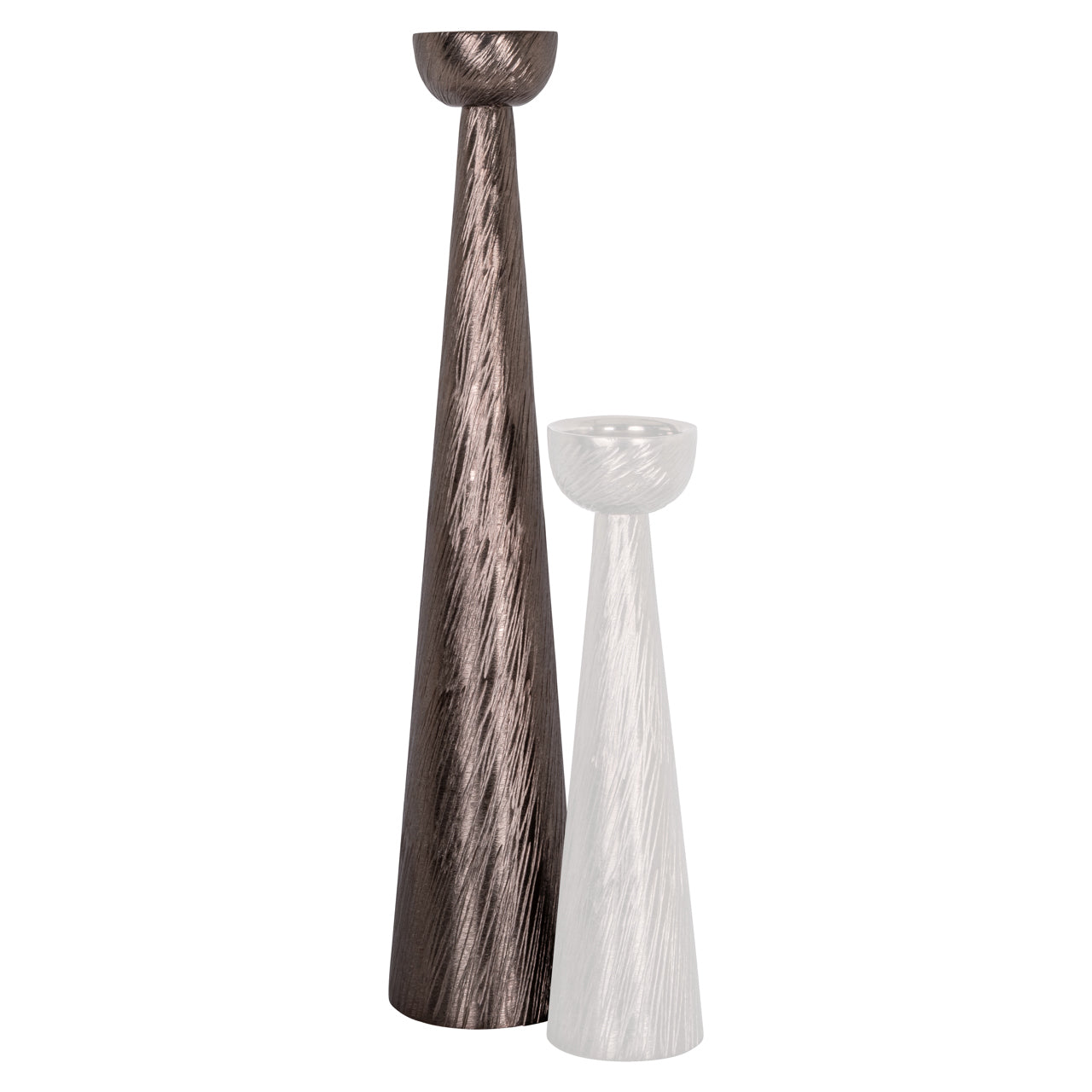 Richmond Interiors Kerzenhalter Saphira smoke large Kerzenhalter Richmond Interiors