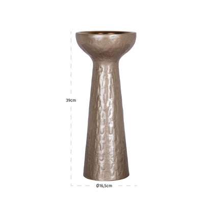 Richmond Interiors Kerzenhalter Juana beige small Richmond Interiors