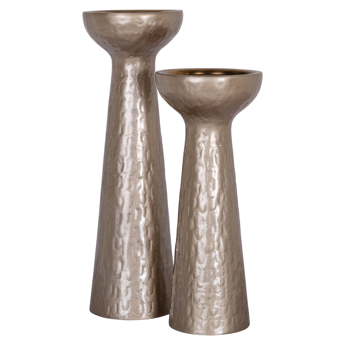 Richmond Interiors Kerzenhalter Juana beige small Richmond Interiors