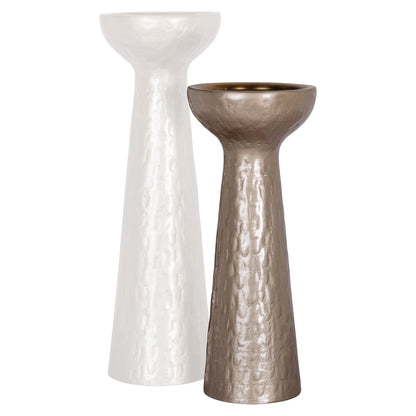 Richmond Interiors Kerzenhalter Juana beige small Richmond Interiors