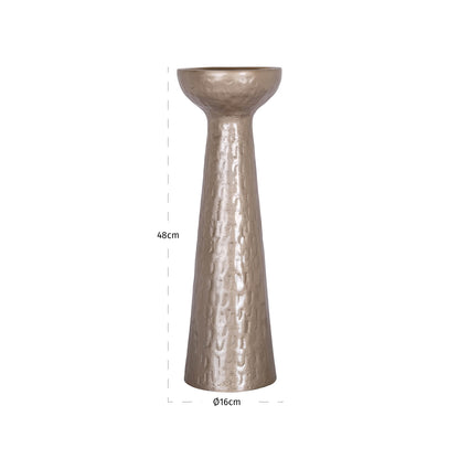 Richmond Interiors Kerzenhalter Juana beige large Kerzenhalter Richmond Interiors
