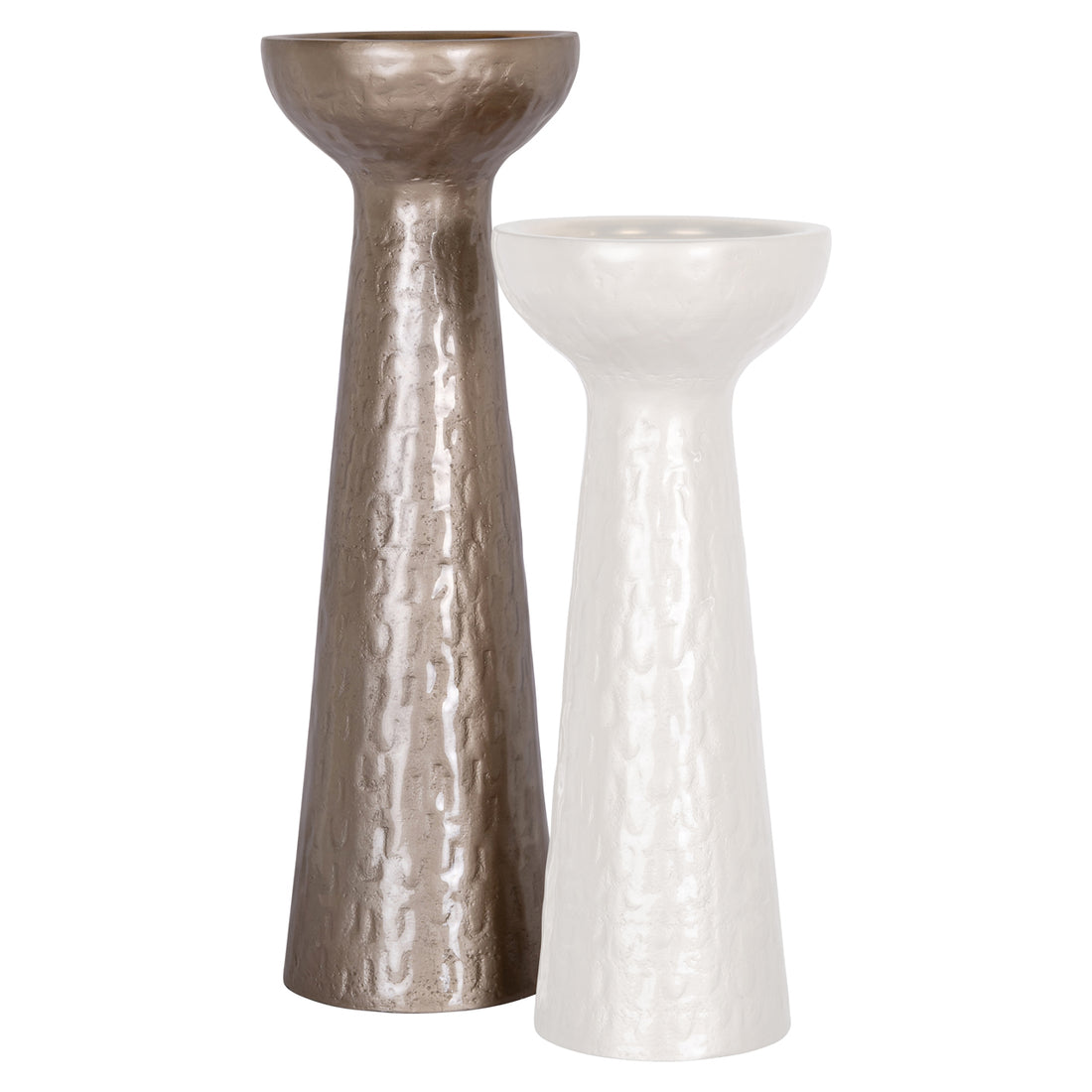 Richmond Interiors Kerzenhalter Juana beige large Kerzenhalter Richmond Interiors
