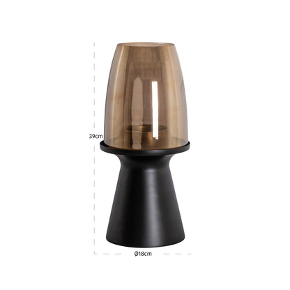 Richmond Interiors Windlicht Vienna black small Windlicht Richmond Interiors