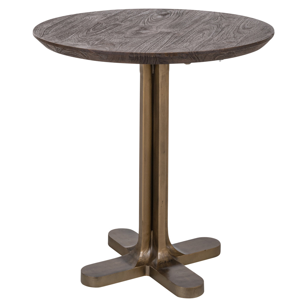 Richmond Interiors Bistro-Tisch Revelin dark brown 75Ø Bistro-Tisch Richmond Interiors