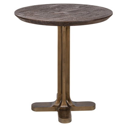 Richmond Interiors Bistro-Tisch Revelin dark brown 75Ø Bistro-Tisch Richmond Interiors