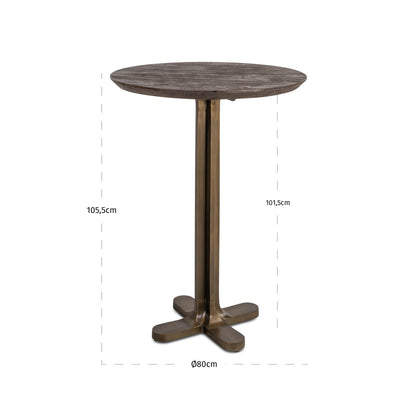 Richmond Interiors Bartisch Revelin dark brown 80Ø Richmond Interiors