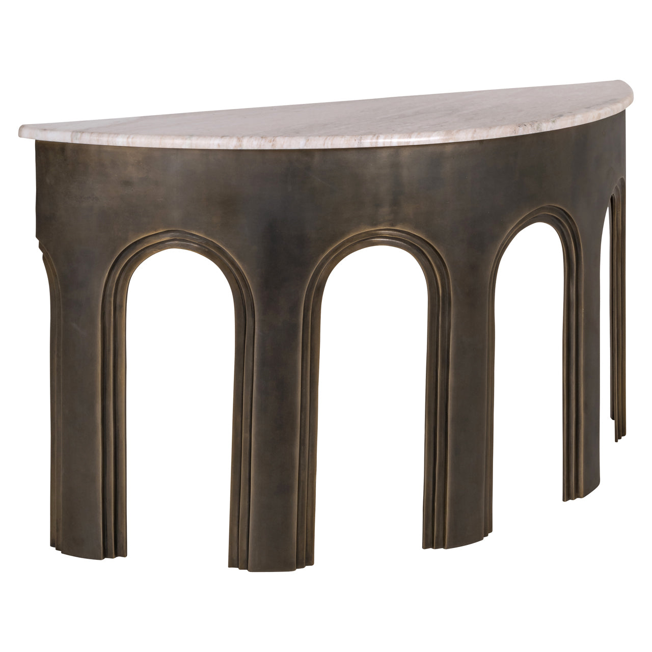 Richmond Interiors Konsole Sanchis brass antique Konsole Richmond Interiors