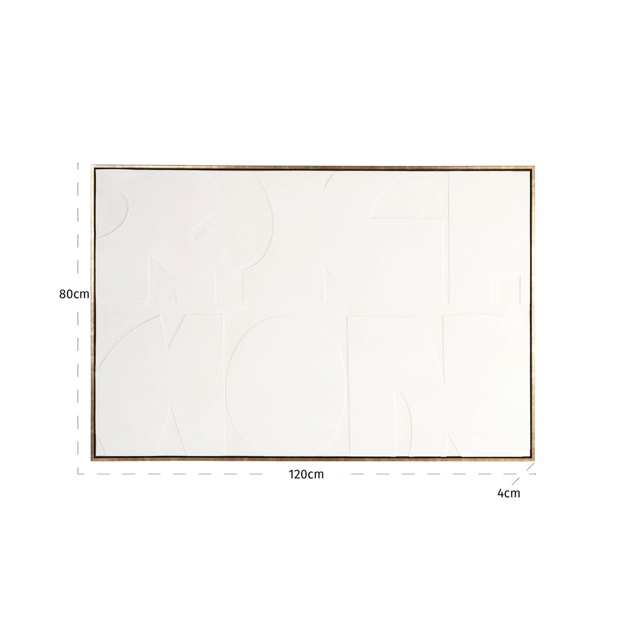 Richmond Interiors Wandkunst Decadence white Wandkunst Richmond Interiors