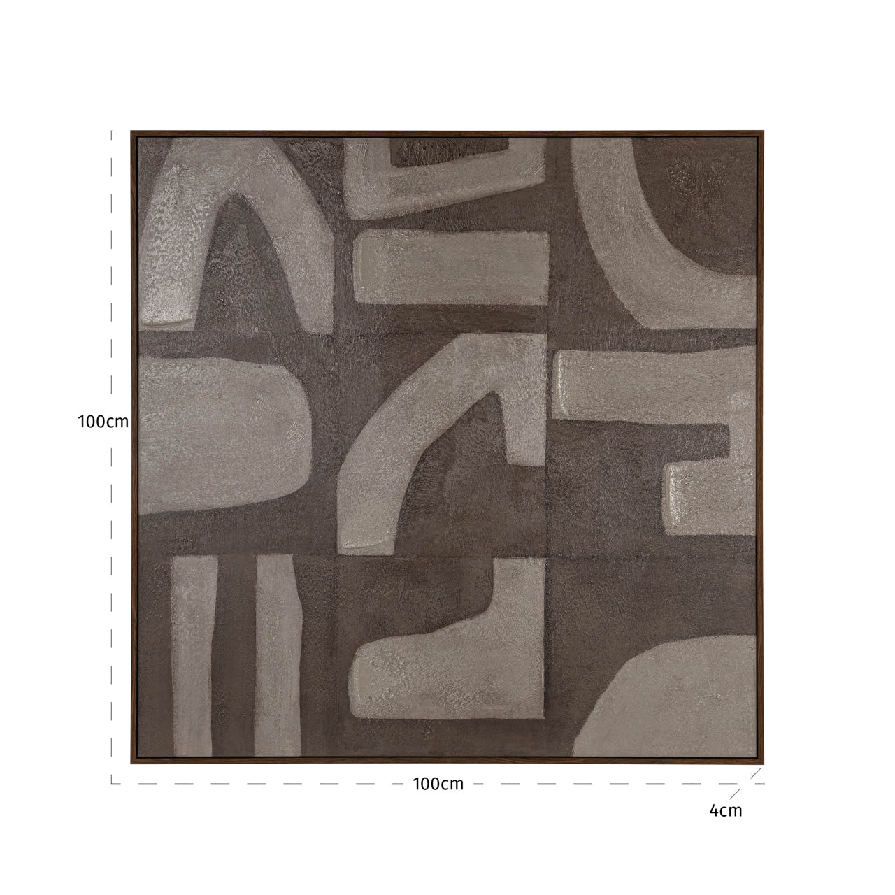 Richmond Interiors Wandkunst Zenith sand left Wandkunst Richmond Interiors