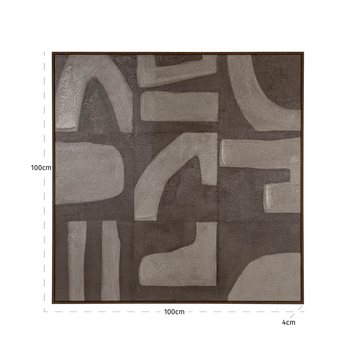 Richmond Interiors Wandkunst Zenith sand left Richmond Interiors