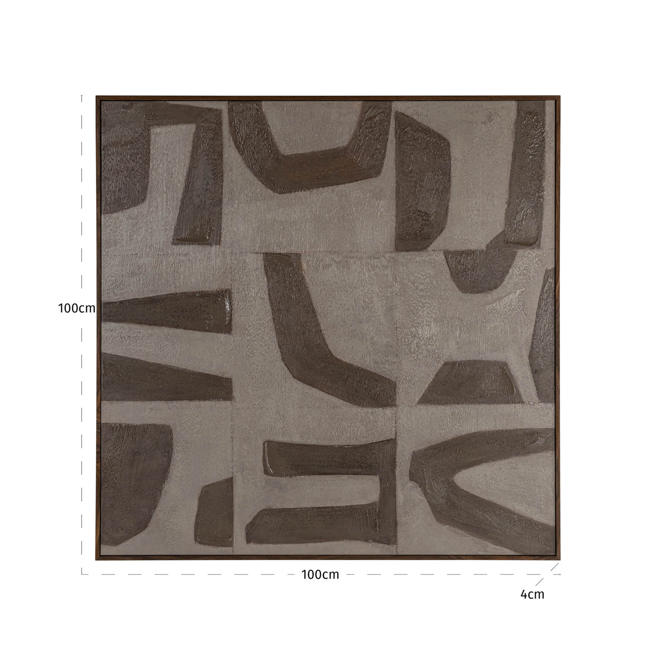 Richmond Interiors Wandkunst Zenith sand right Wandkunst Richmond Interiors