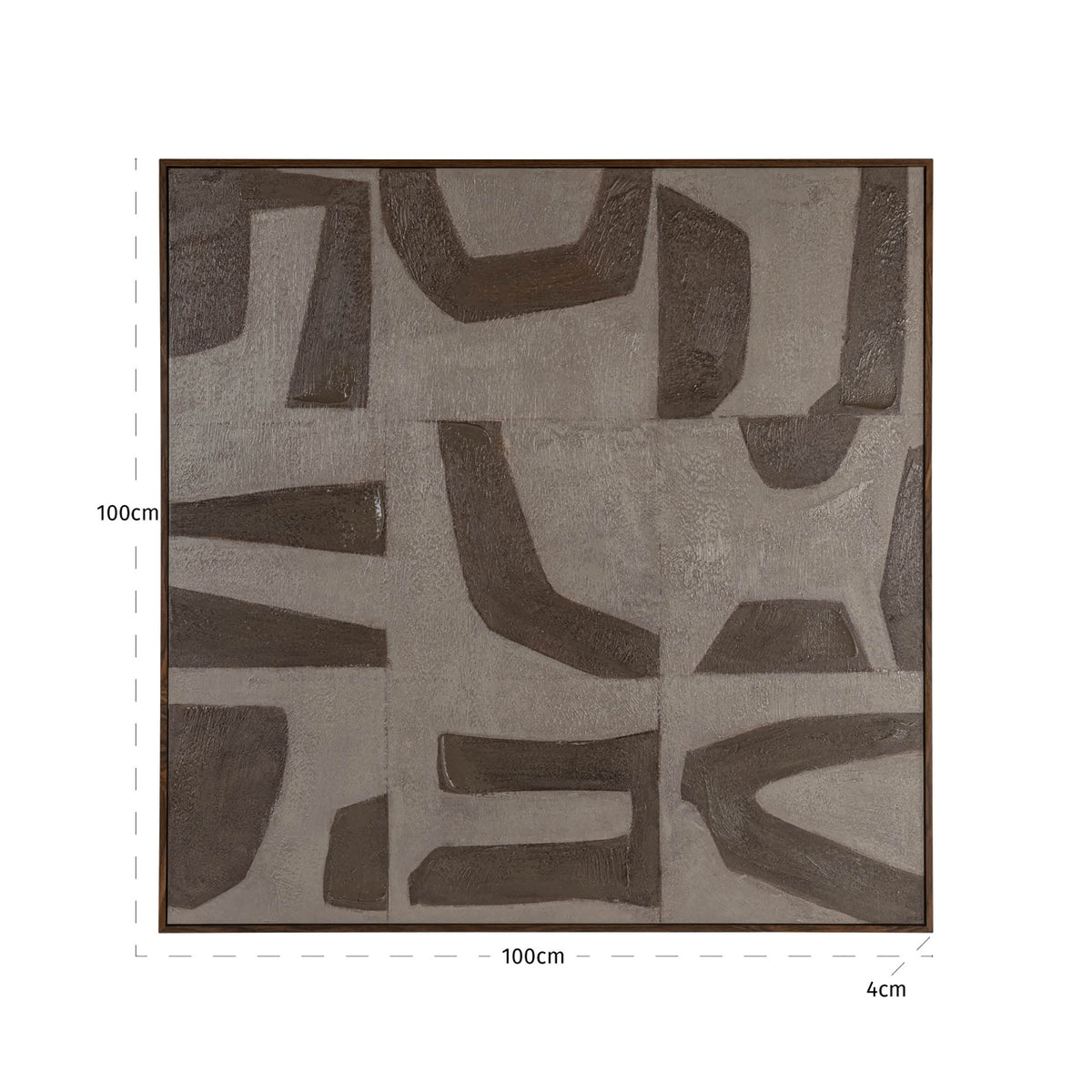 Richmond Interiors Wandkunst Zenith sand right Richmond Interiors