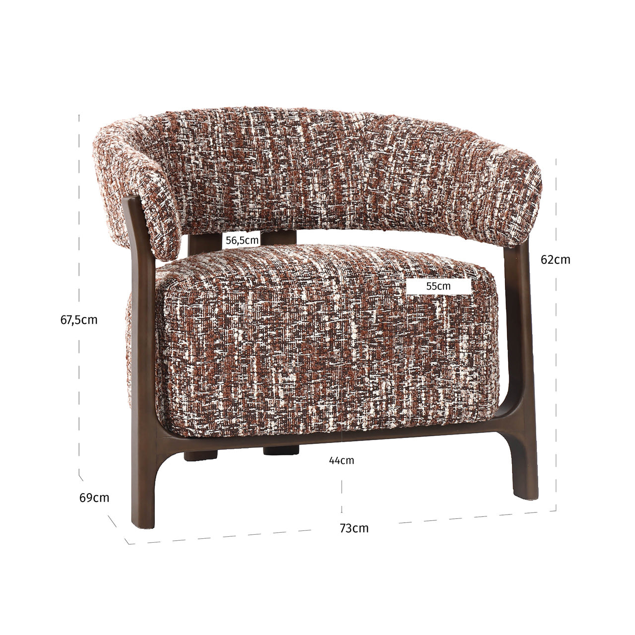 Richmond Interiors Lounge Stuhl Dalara hazel Lounge Stuhl Richmond Interiors