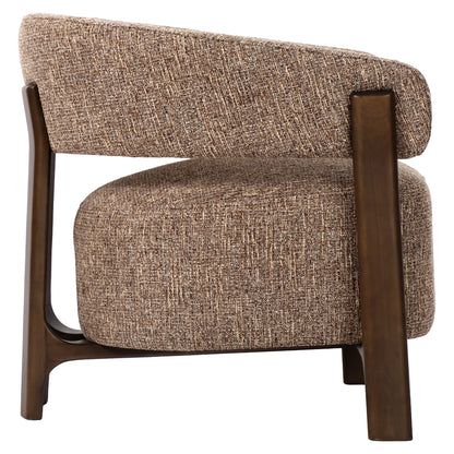 Richmond Interiors Lounge Stuhl Dalara brown tweed Lounge Stuhl Richmond Interiors