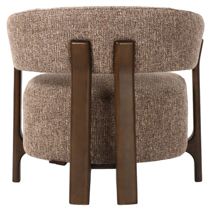 Richmond Interiors Lounge Stuhl Dalara brown tweed Lounge Stuhl Richmond Interiors