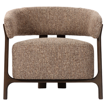 Richmond Interiors Lounge Stuhl Dalara brown tweed Lounge Stuhl Richmond Interiors