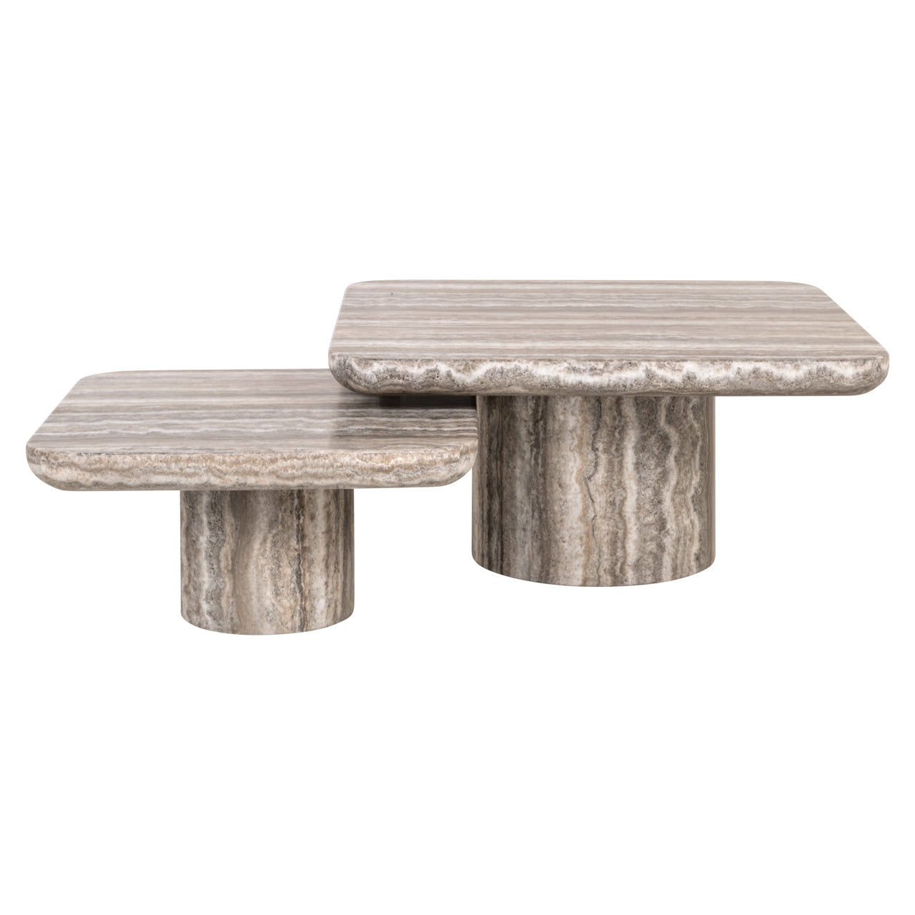 Richmond Interiors Couchtisch Dulce grey (denizly) (Set of 2) Couchtisch Richmond Interiors