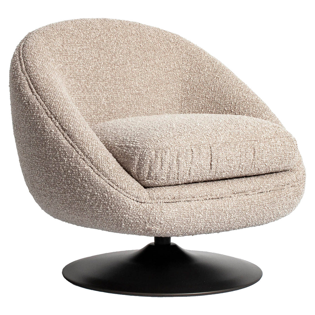 Richmond Interiors Lounge Stuhl Nodo natural chunky swivel Lounge Stuhl Richmond Interiors