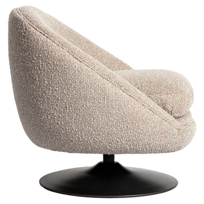 Richmond Interiors Lounge Stuhl Nodo natural chunky swivel Lounge Stuhl Richmond Interiors