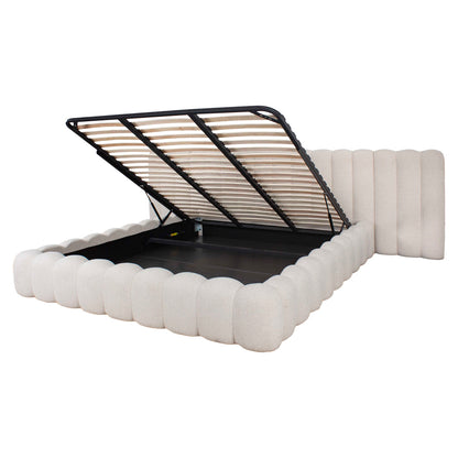 Richmond Interiors Bett Cupidon cream fancy 180x210 (mattress size (excl.)) with storage Bett Richmond Interiors