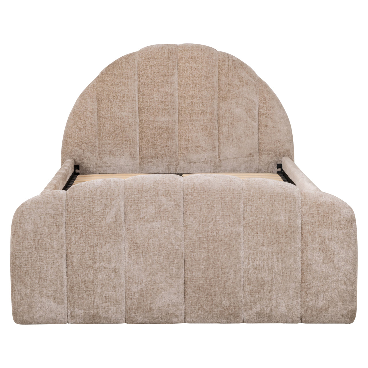 Richmond Interiors Bett Pixie clay chenille 120x200 with pull-out bed Bett Richmond Interiors