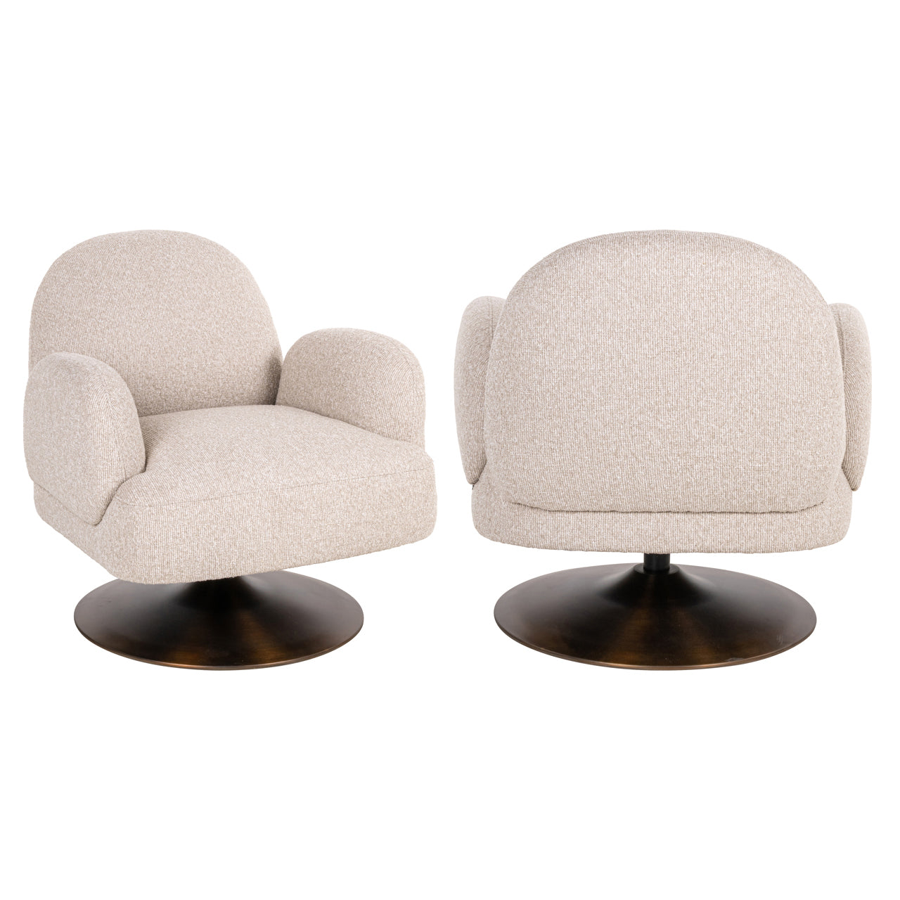 Richmond Interiors Lounge Stuhl Kagney biscotti swivel Lounge Stuhl Richmond Interiors