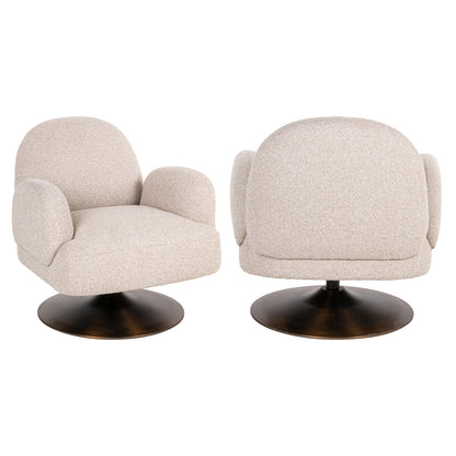 Richmond Interiors Lounge Stuhl Kagney biscotti swivel Lounge Stuhl Richmond Interiors