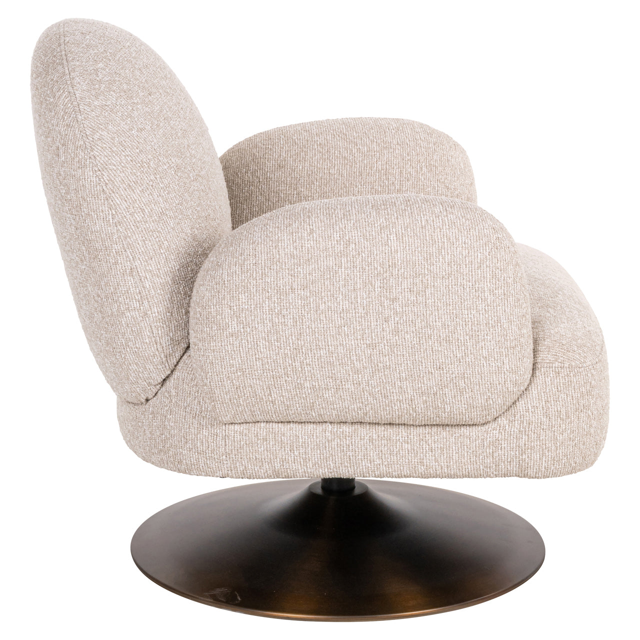 Richmond Interiors Lounge Stuhl Kagney biscotti swivel Lounge Stuhl Richmond Interiors
