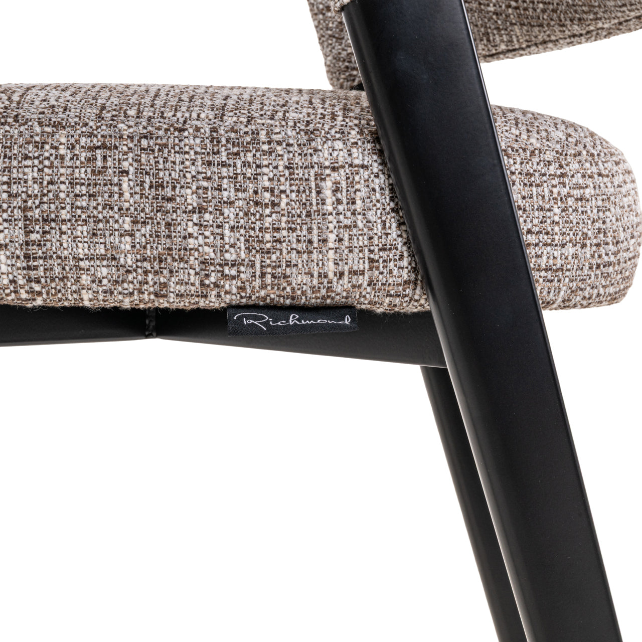 Richmond Interiors Esszimmerstuhl Zeno earth tweed Esszimmerstuhl Richmond Interiors