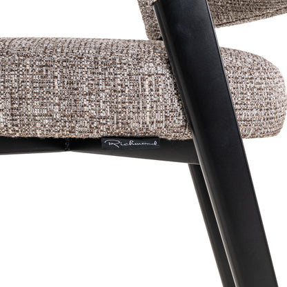Richmond Interiors Esszimmerstuhl Zeno earth tweed Esszimmerstuhl Richmond Interiors