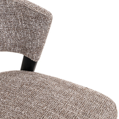 Richmond Interiors Esszimmerstuhl Zeno earth tweed Esszimmerstuhl Richmond Interiors