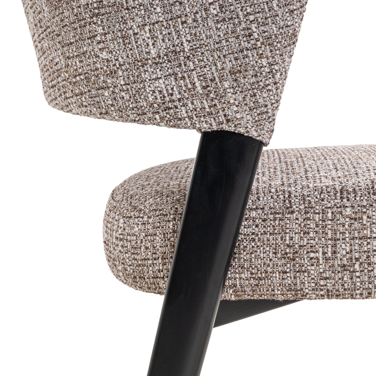 Richmond Interiors Esszimmerstuhl Zeno earth tweed Esszimmerstuhl Richmond Interiors