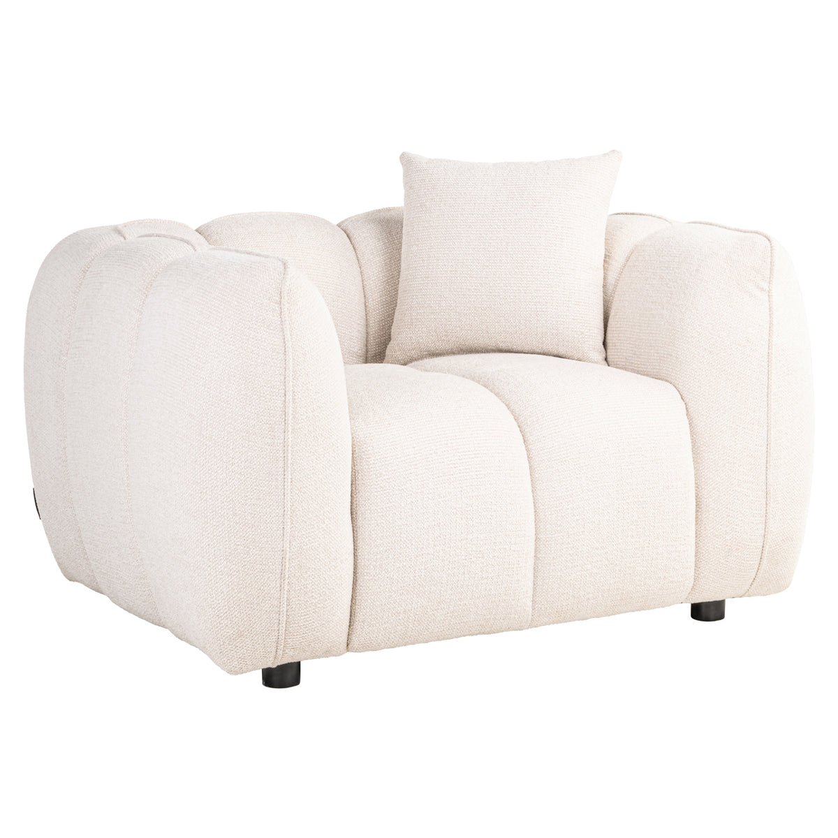 Richmond Interiors Lounge Stuhl Jezebel cream fancy Richmond Interiors