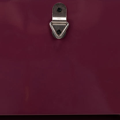 Richmond Interiors Nachttisch Bennet burgundy 1-drawer Nachttisch Richmond Interiors