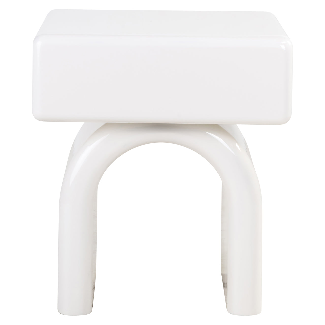 Richmond Interiors Nachttisch Bennet coconut milk 1-drawer