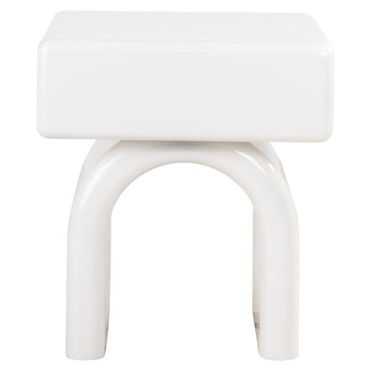 Richmond Interiors Nachttisch Bennet coconut milk 1-drawer