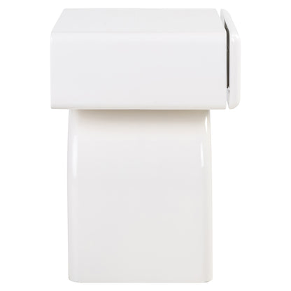 Richmond Interiors Nachttisch Bennet coconut milk 1-drawer