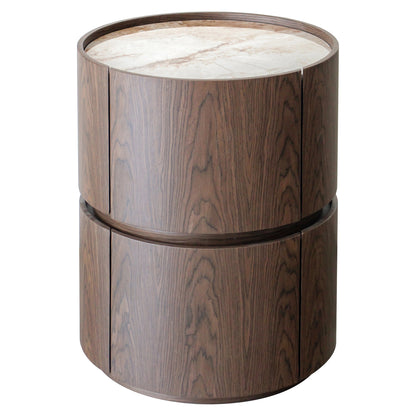 Richmond Interiors Nachttisch Ellery brown 2-drawers Richmond Interiors