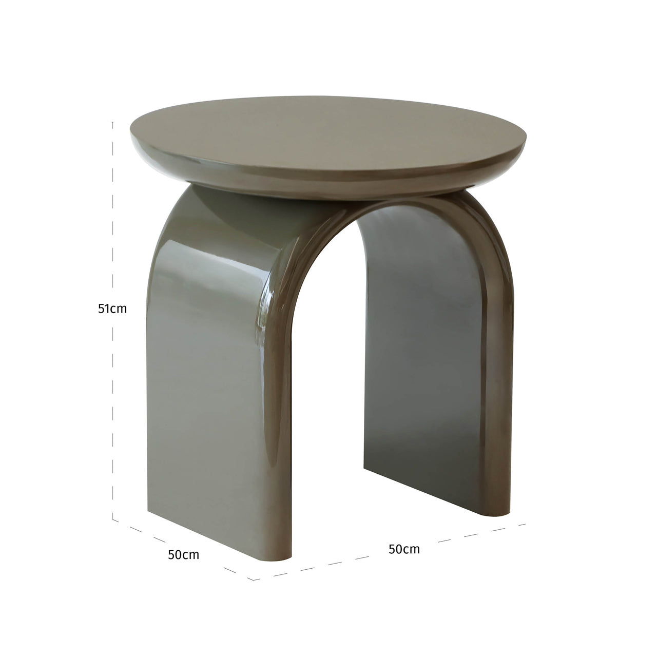 Richmond Interiors Beistelltisch Merrick green