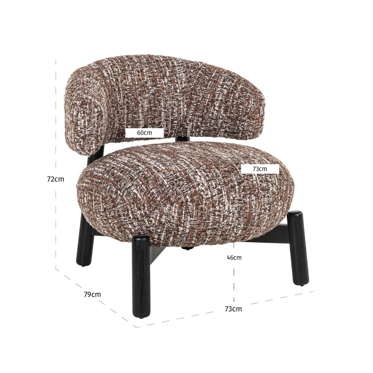 Richmond Interiors Lounge Stuhl Ornella hazel Lounge Stuhl Richmond Interiors